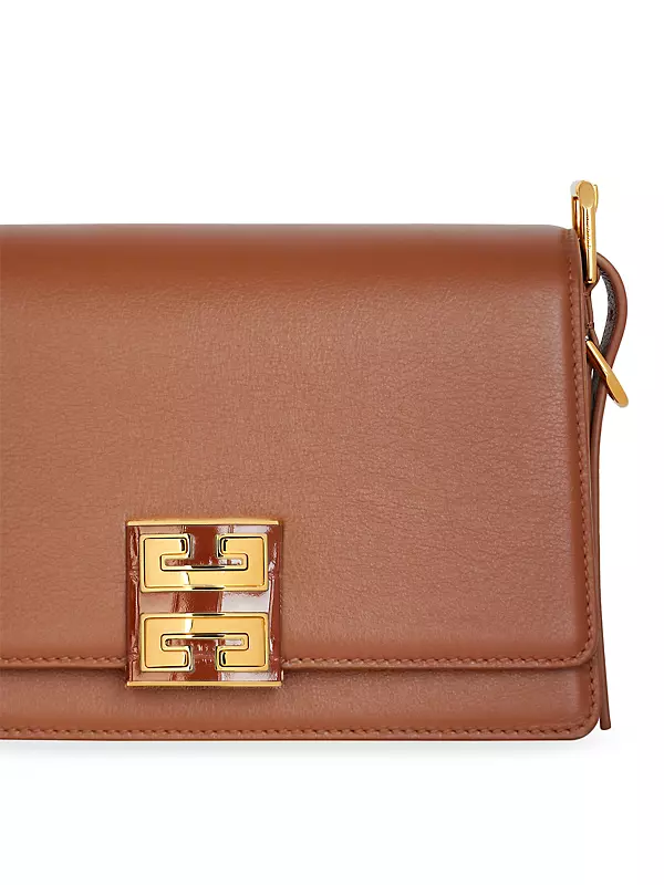 Shop Givenchy Medium 4G Crossbody Bag In Grained Leather | Saks 