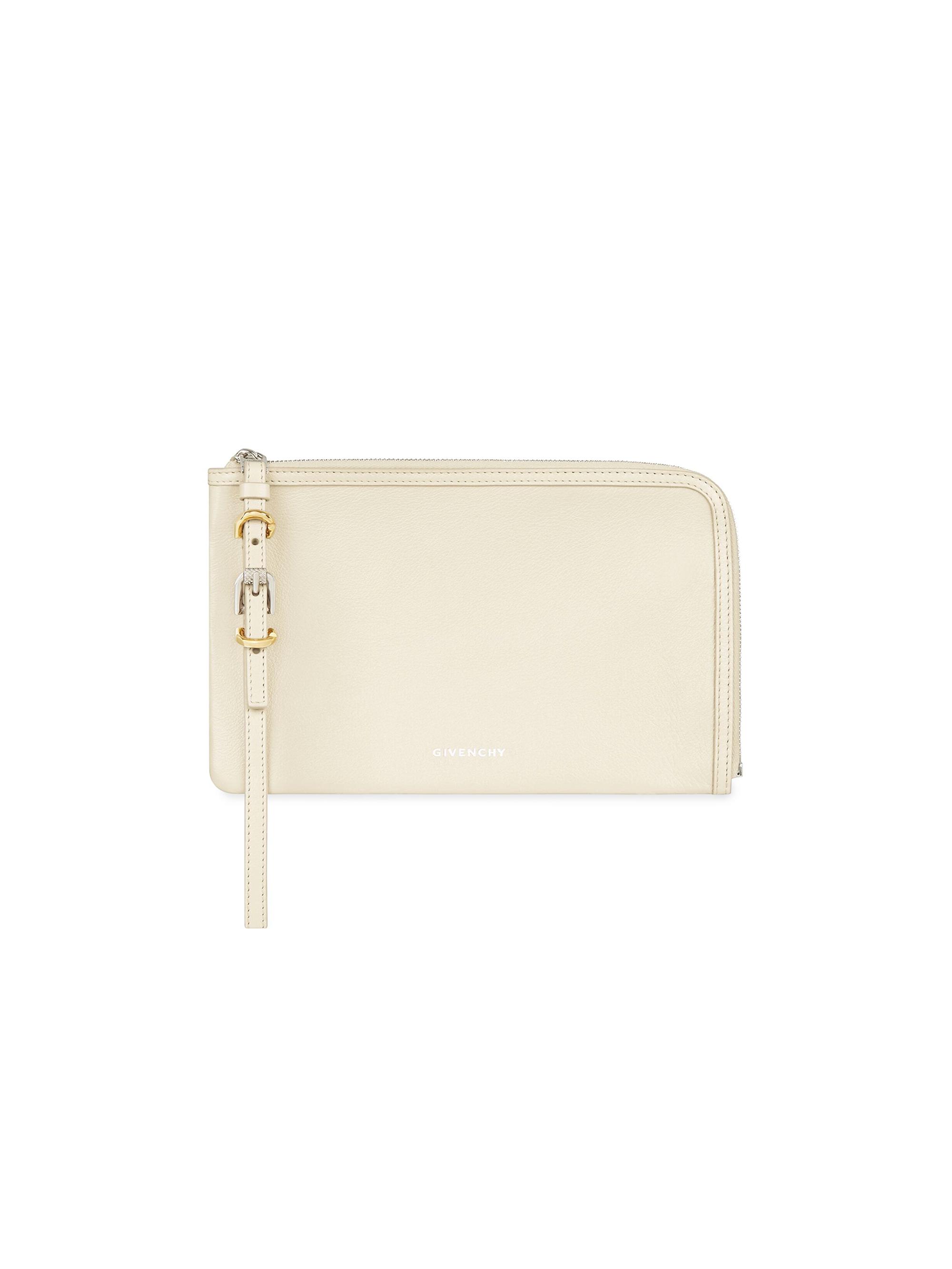 Givenchy Women's Voyou Pouch in Leather - Natural Beige