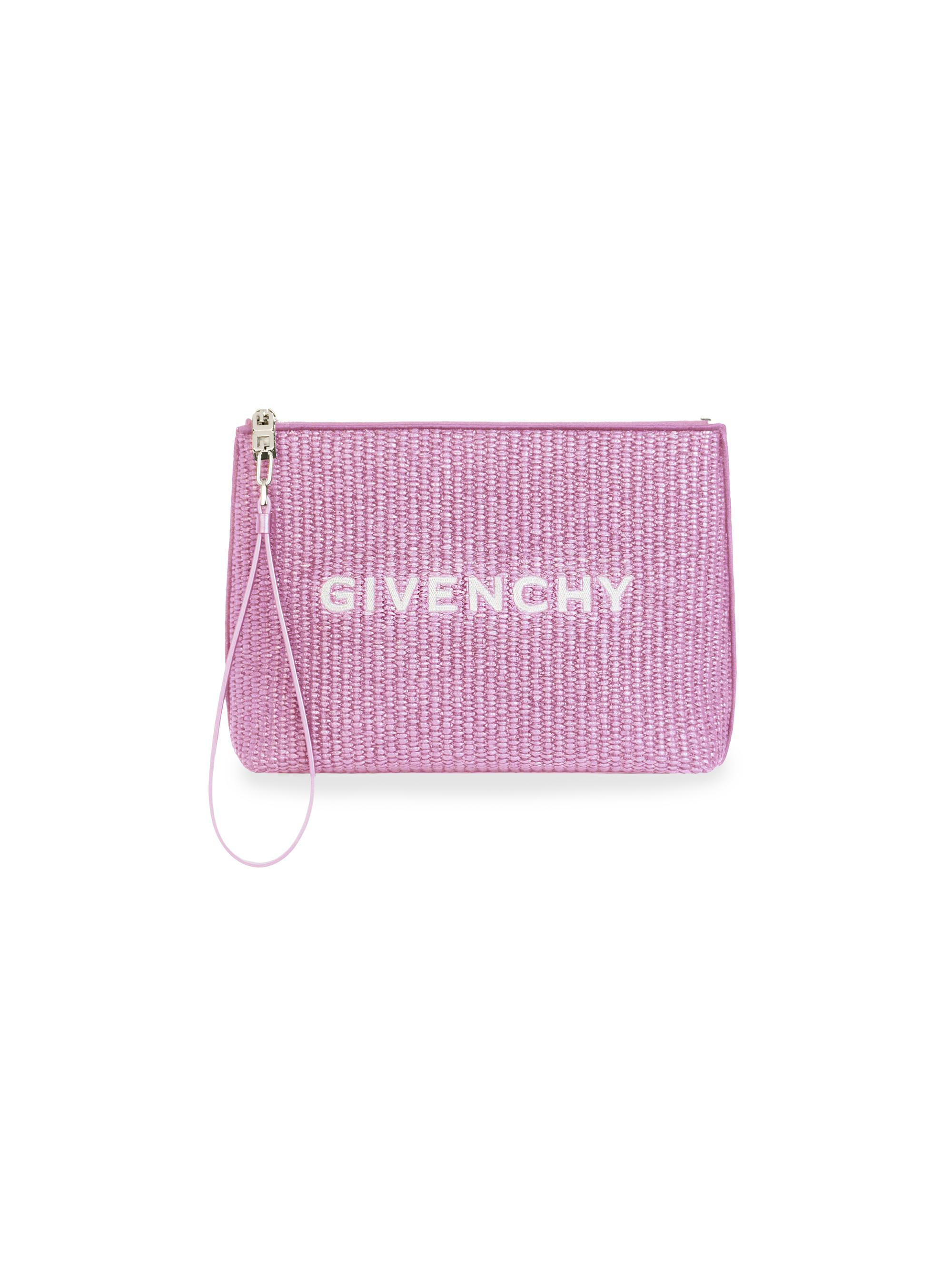 Givenchy Givenchy Travel Pouch in Raffia | Saks Fifth Avenue