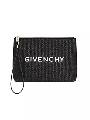 Givenchy Travel Pouch in Raffia