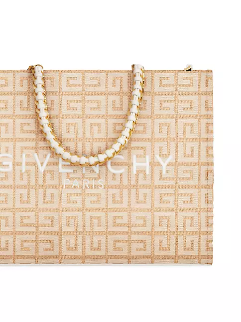Givenchy Small G-tote Bag In Natural 4g Jute - ShopStyle