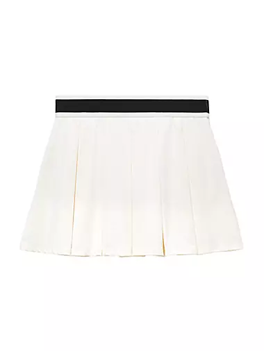 STAUD COURT Doubles Pleated Tennis Skirt