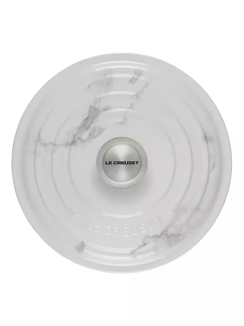 4.5 Qt. Marble Appliqué Round Dutch Oven - 100% Exclusive