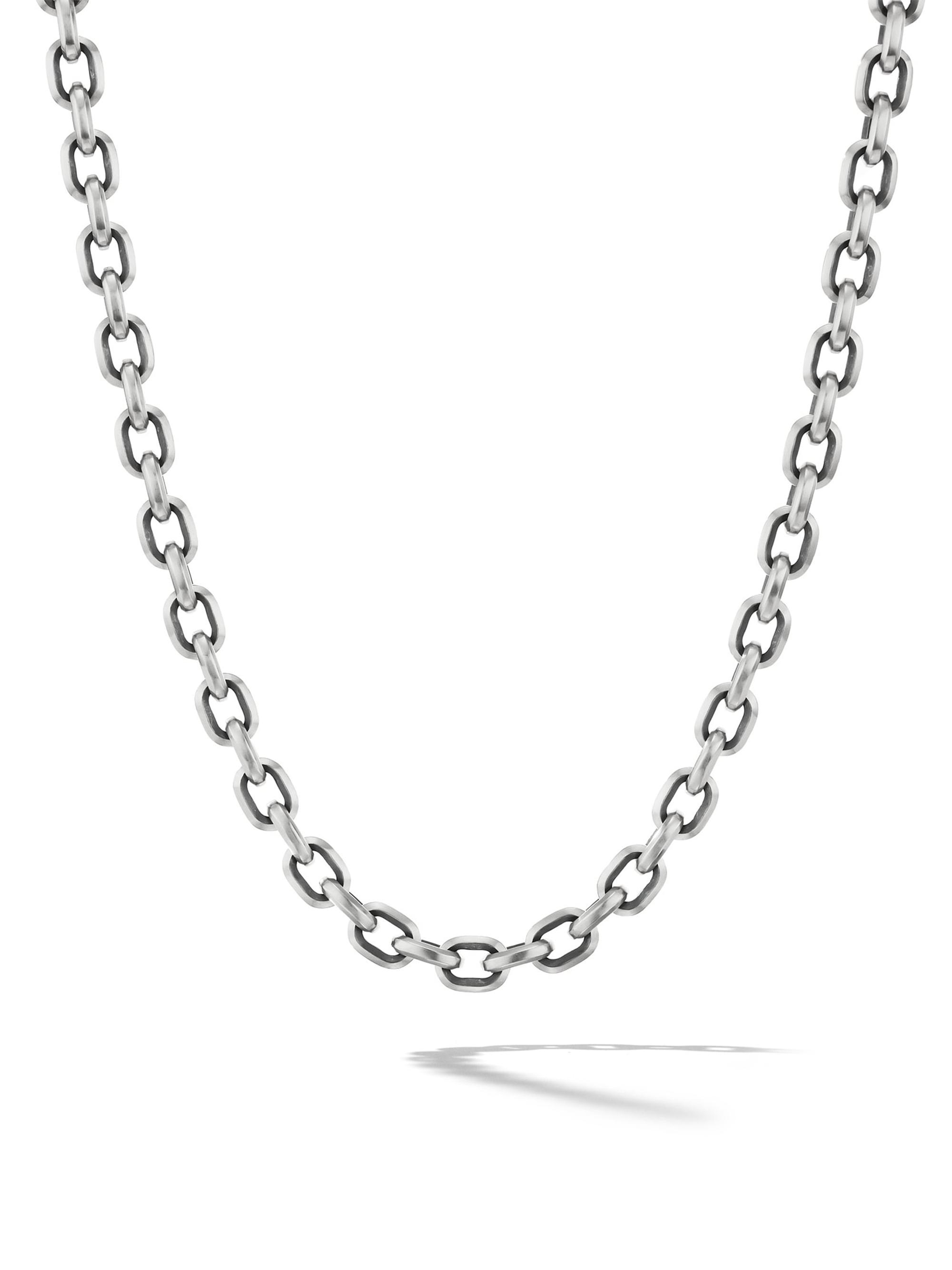 David Yurman Men's 6.5MM Deco Link Necklace