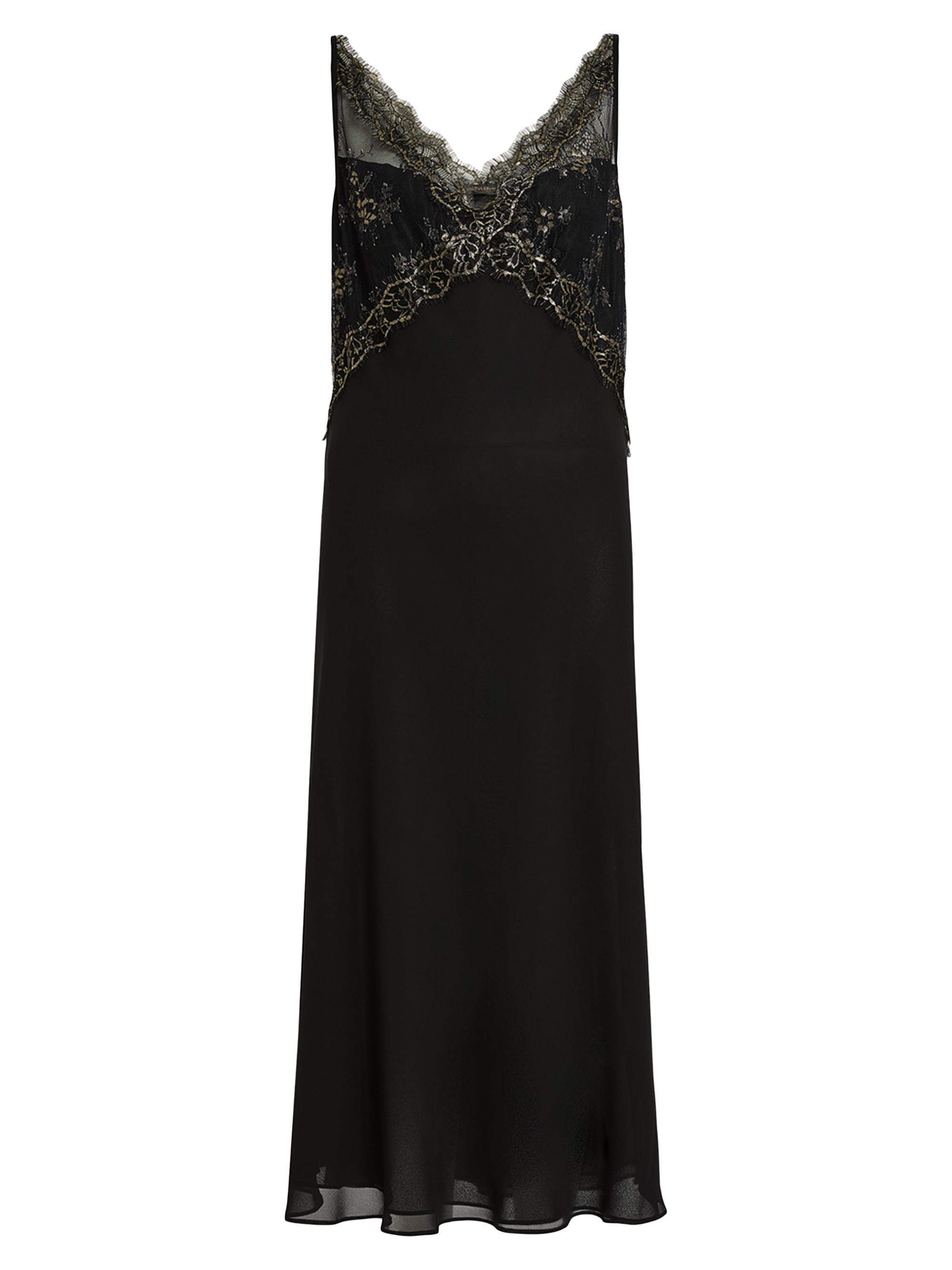 Marina Rinaldi Women's Quasari Georgette Midi-Dress - Black