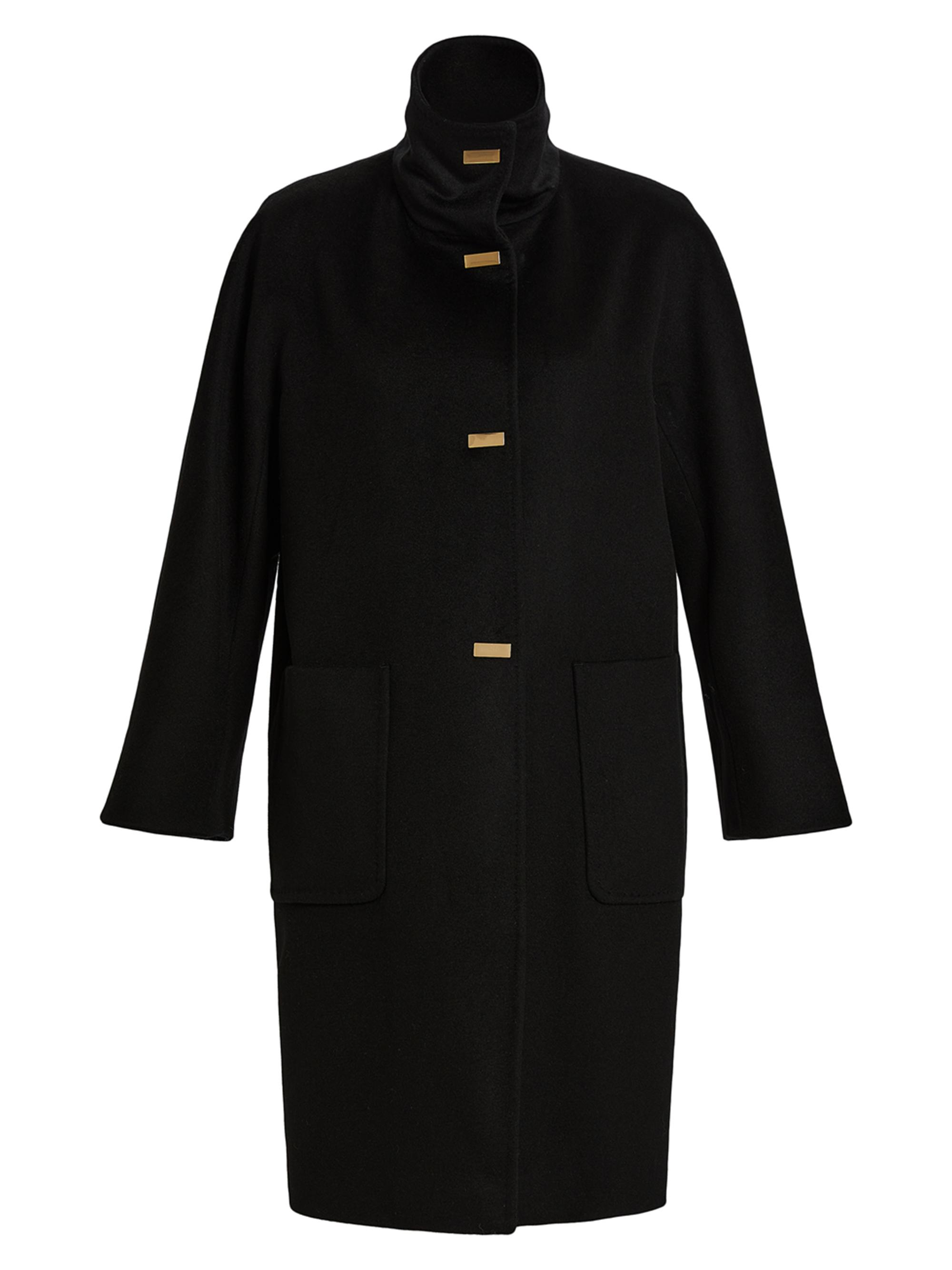 Marina Rinaldi Women's Trionfo Wool Coat - Black
