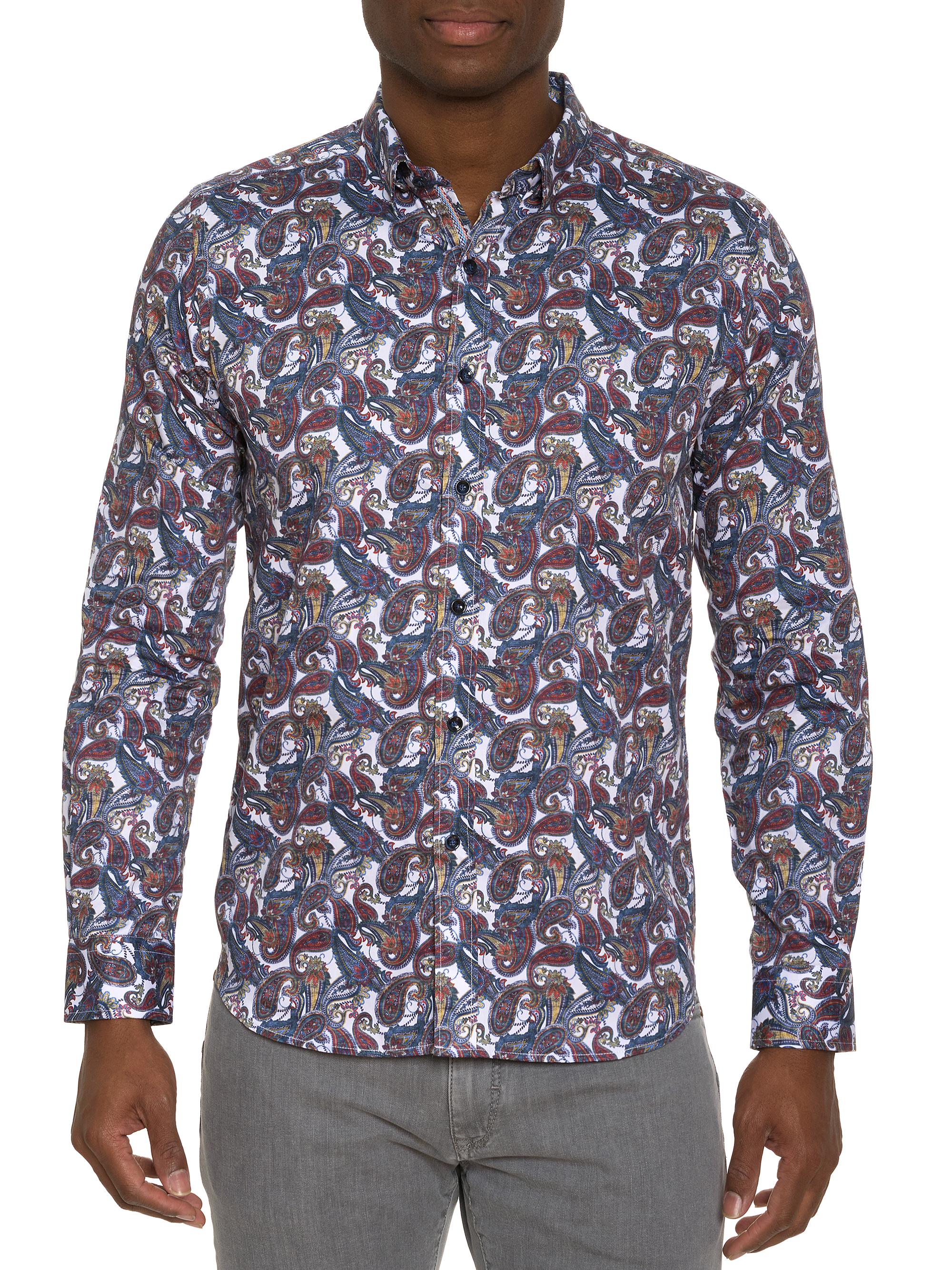 Robert Graham Men's Sabir Paisley Button-Down Shirt