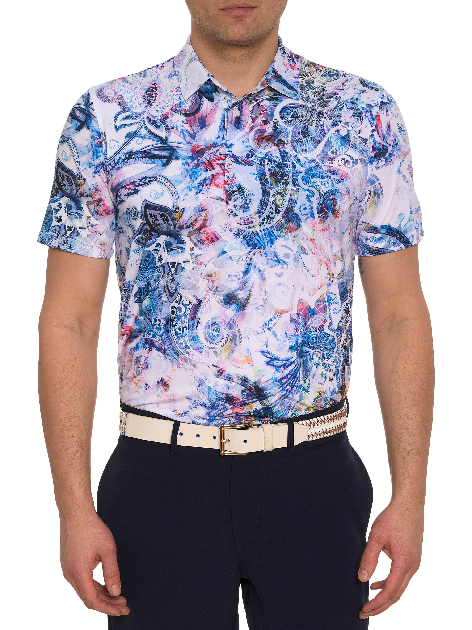 Robert Graham Men's Aurora Paisley Polo