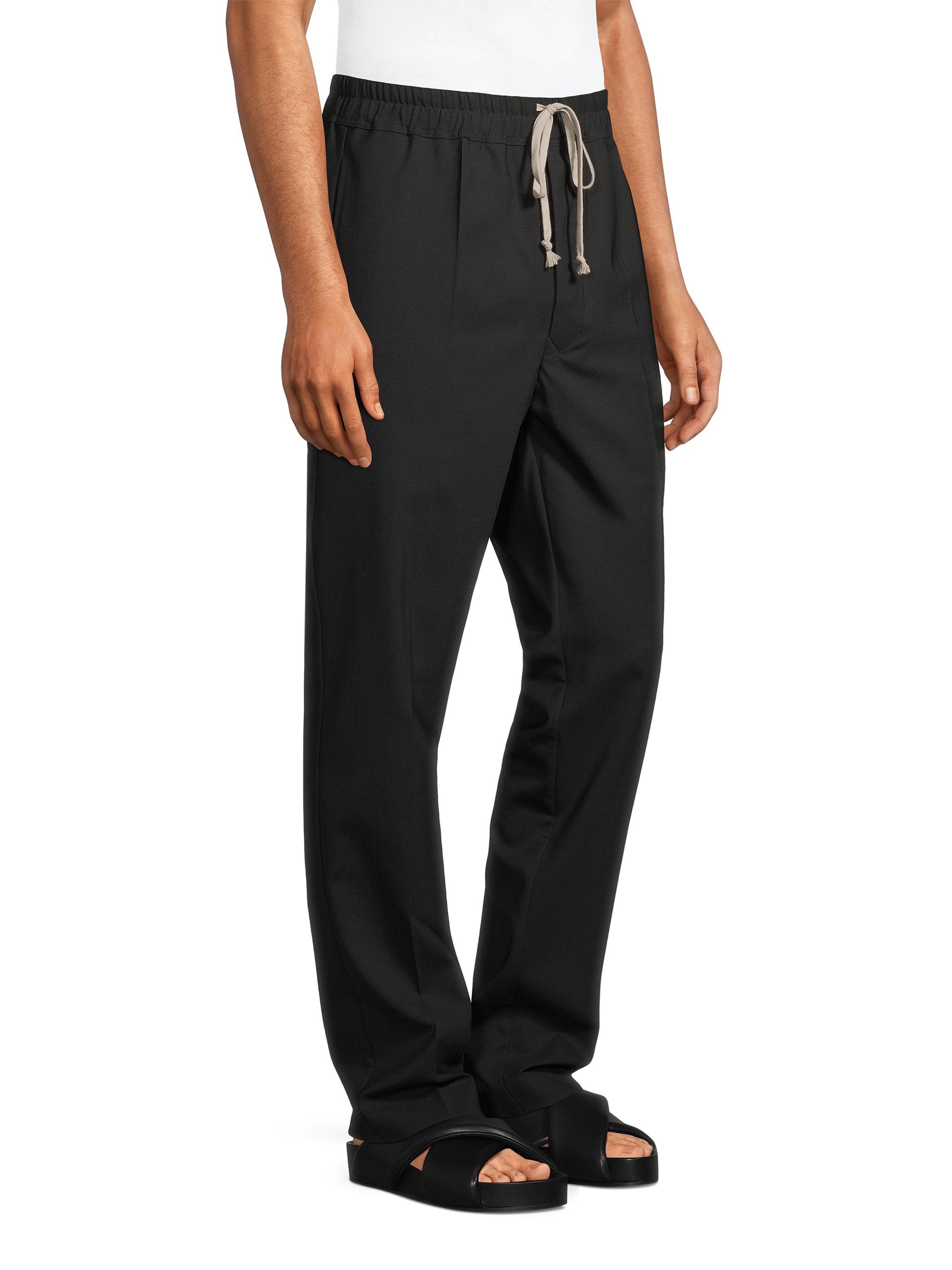 Rickowens 22AW DRAWSTRING SLIM LONG Shop Rick Owens Wool