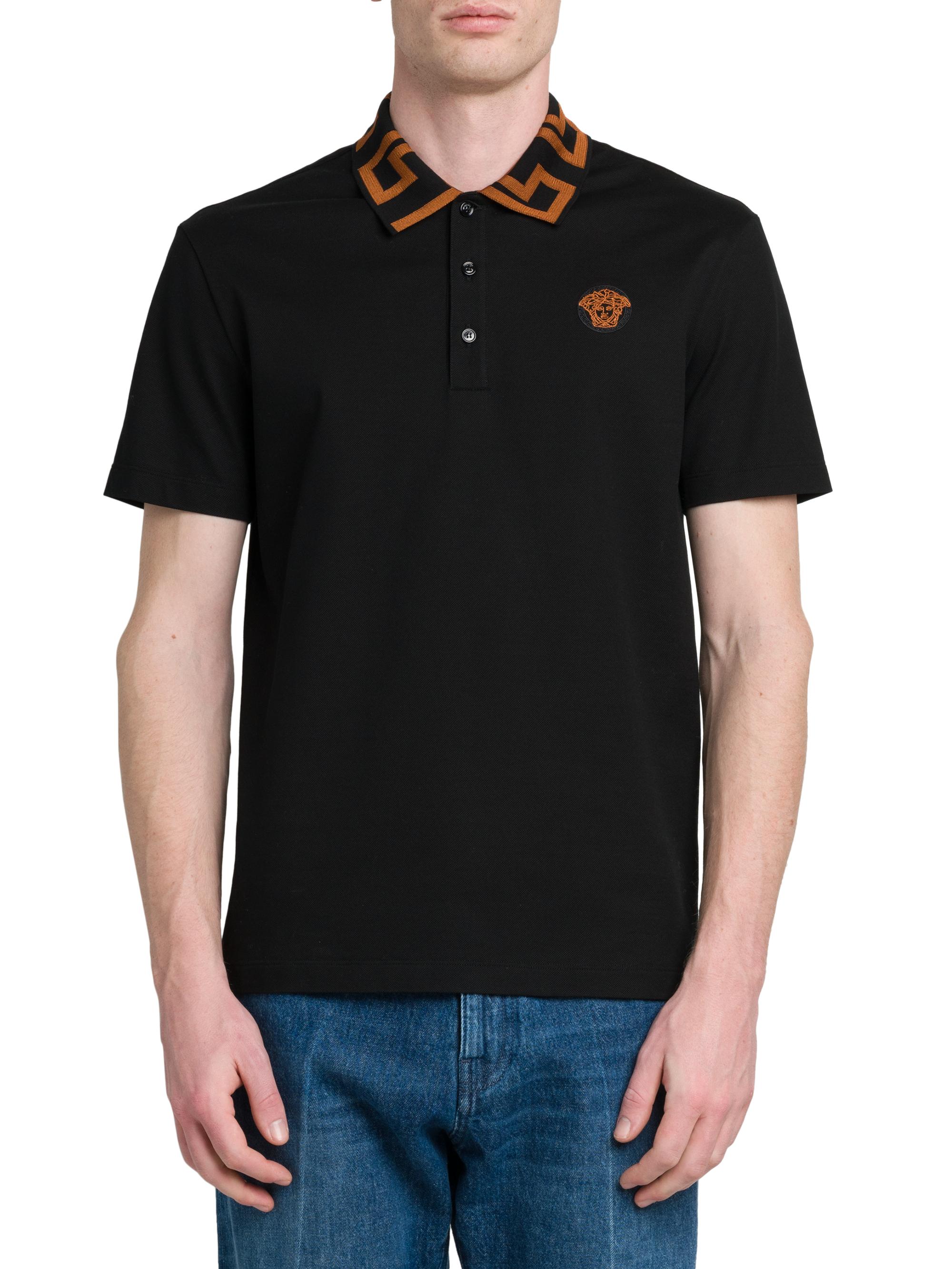 Shop versace polo black Online Sale Black Friday