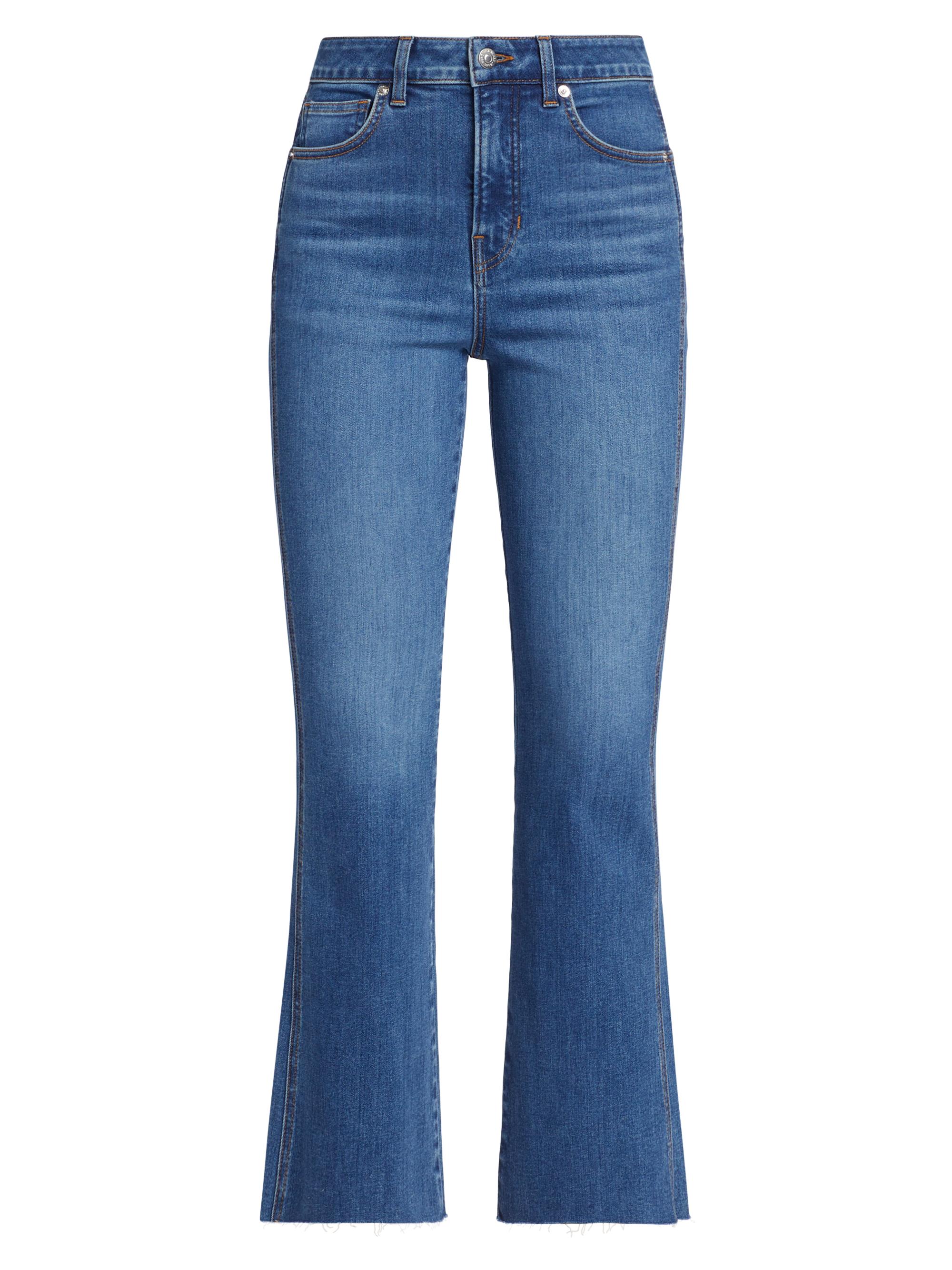 Veronica Beard Women's Carson High-Rise Stretch Flare Ankle Jeans - Serendipity