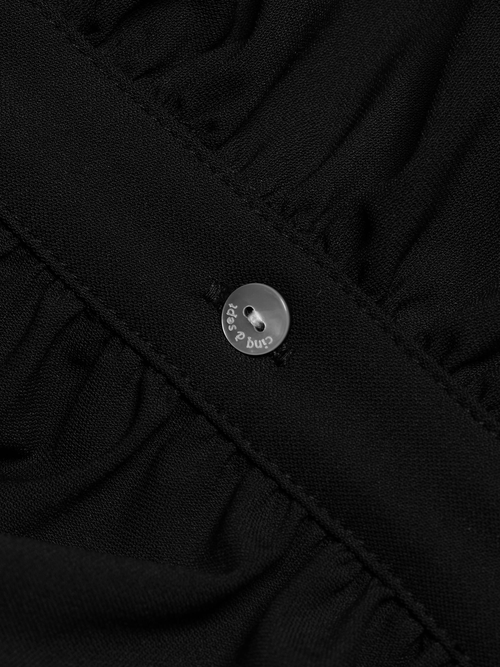 Cinq à Sept Elina Gathered Mini-Shirtdress | Saks Fifth Avenue