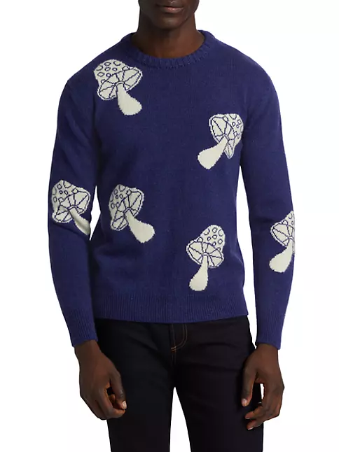 Louis Vuitton Blue Monogram Jacquard Crew Neck Sweatshirt S Louis Vuitton |  The Luxury Closet