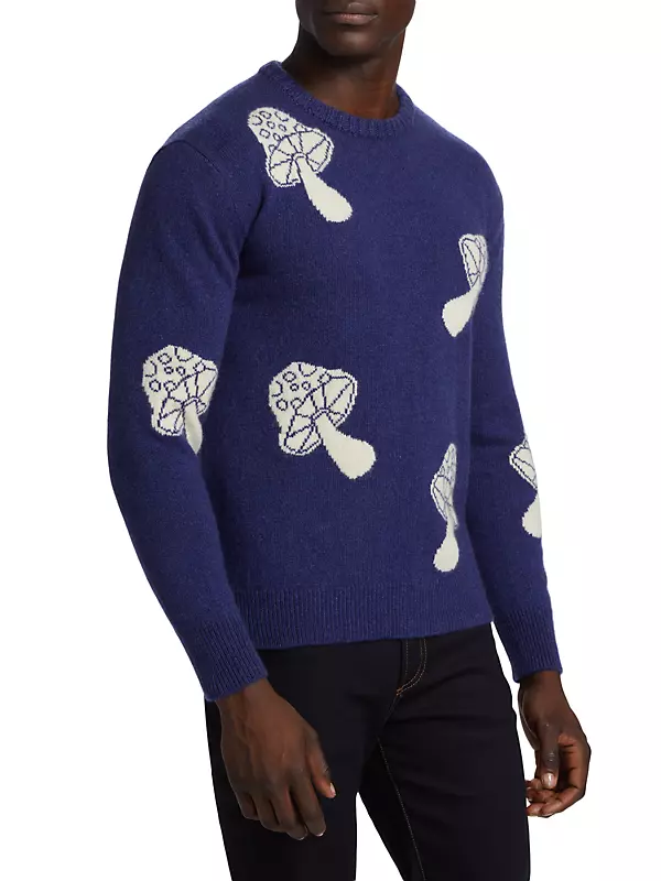 Louis Vuitton Flower Knitted Set Light Blue Cashmere knitted. Size 6 Months
