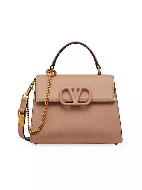Small Vsling Grainy Calfskin Handbag by Valentino Garavani at