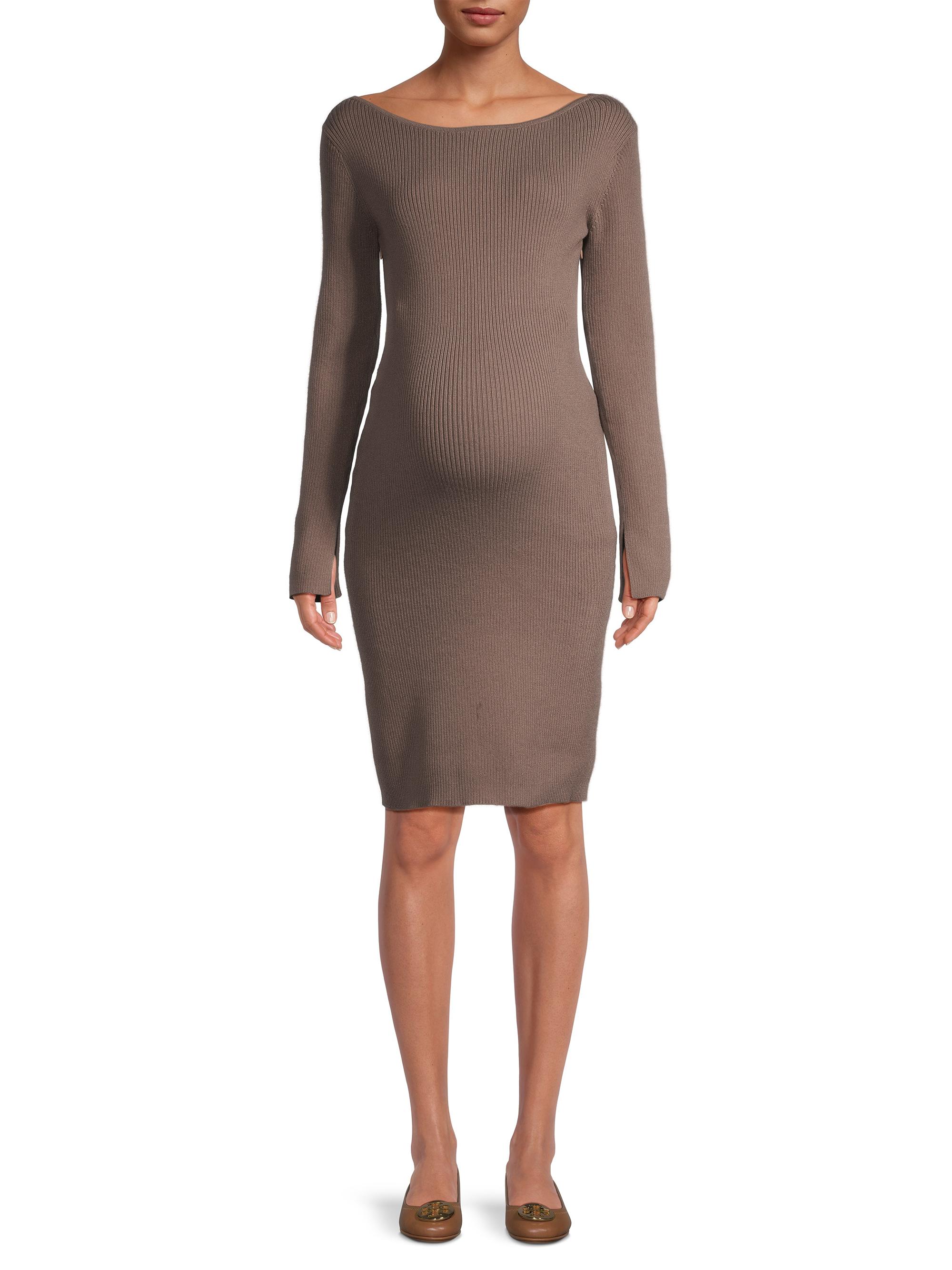Nom Maternity Hudson Ribbed Maternity Sweater Dress | Saks Fifth Avenue