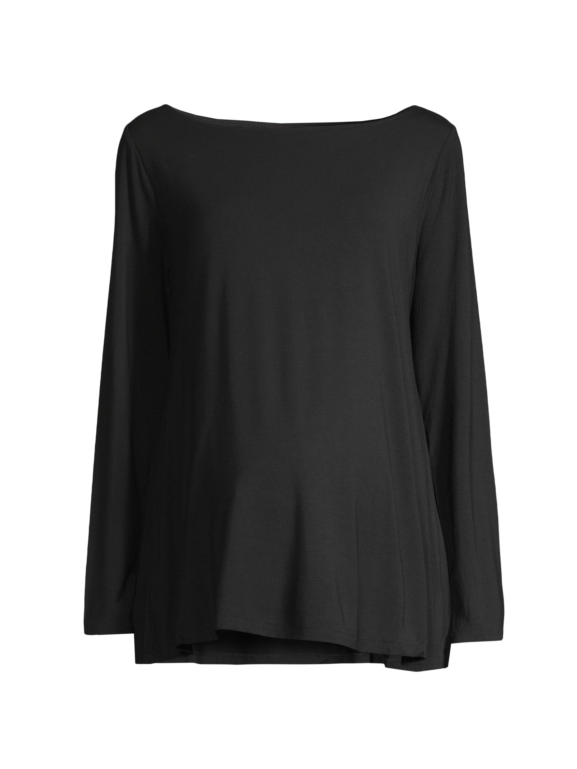 Nom Maternity Women's Nicolette Boatneck Top - Black