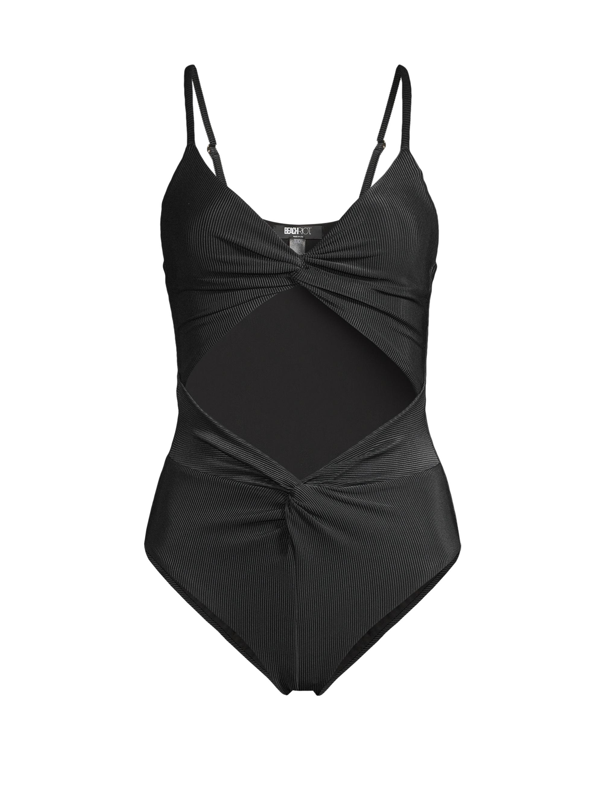 Beach Riot Women's Aviva Cut-Out One-Piece Swimsuit - Black