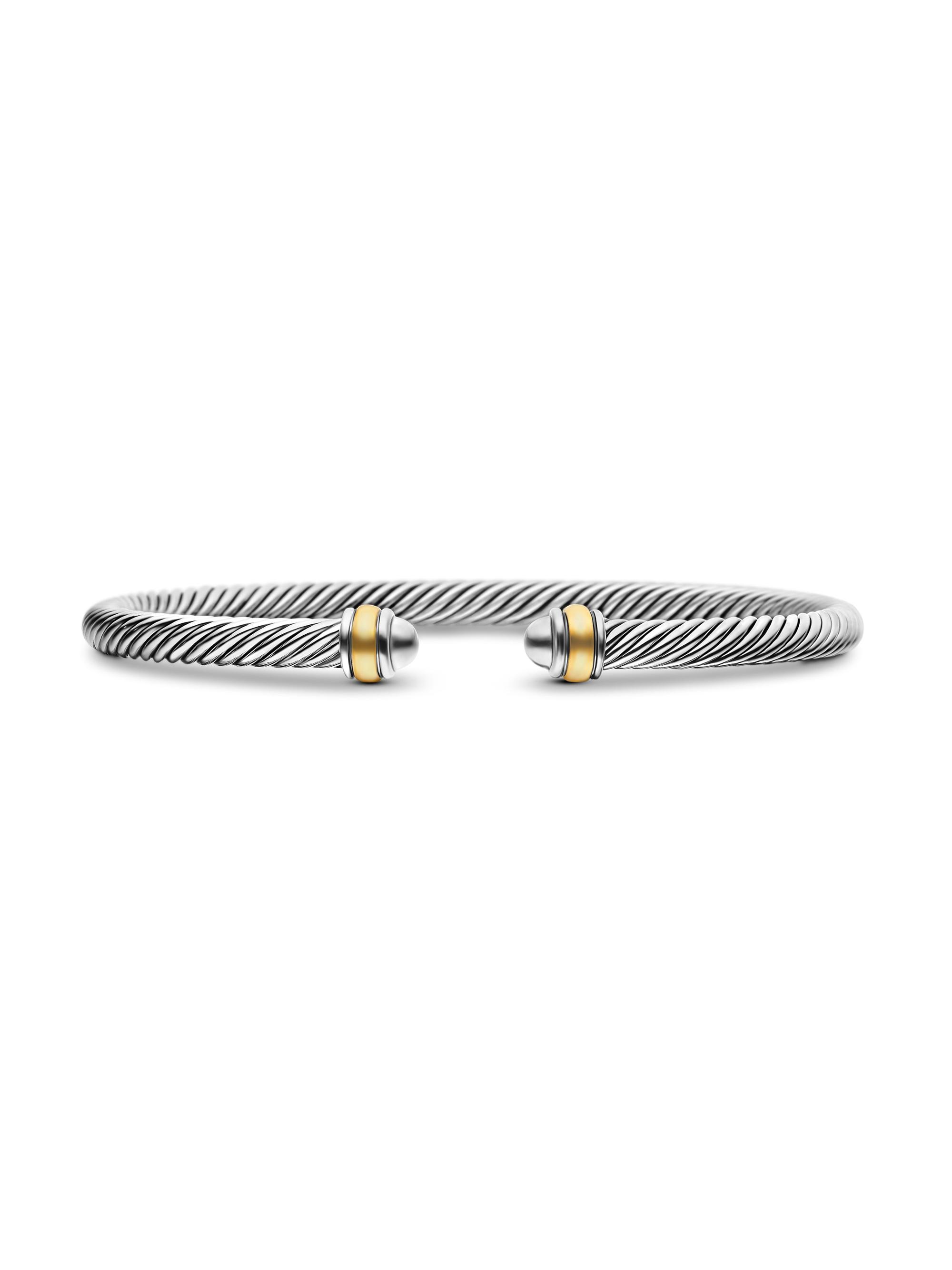 David Yurman Women's Classic Cable Bracelet in Sterling Silver - Silver
