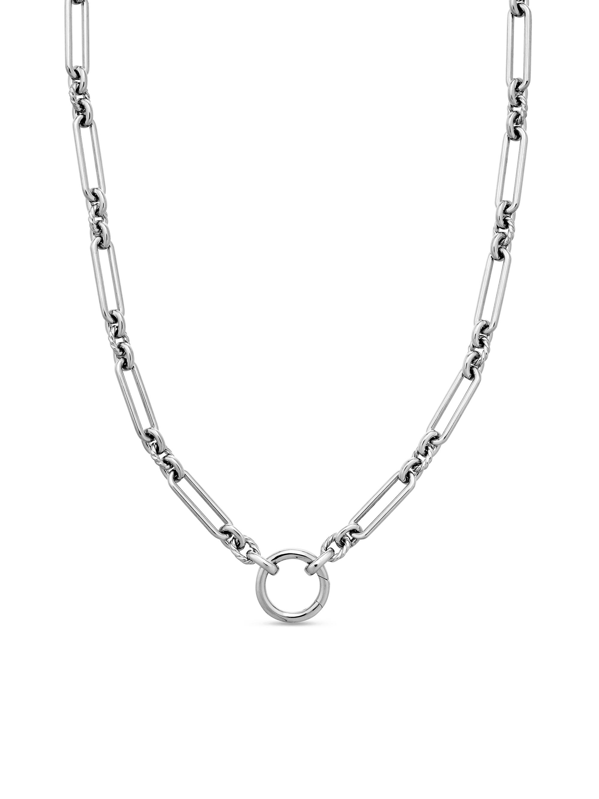David Yurman Women's Lexington Chain Necklace in Sterling Silver, 4.5mm - Silver