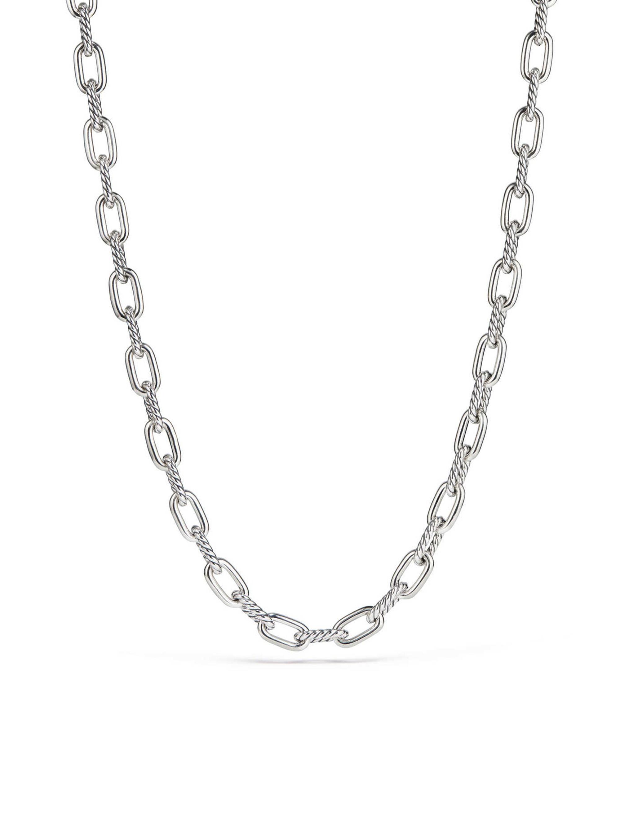David Yurman Women's Madison Small Necklace/8.5mm - Silver