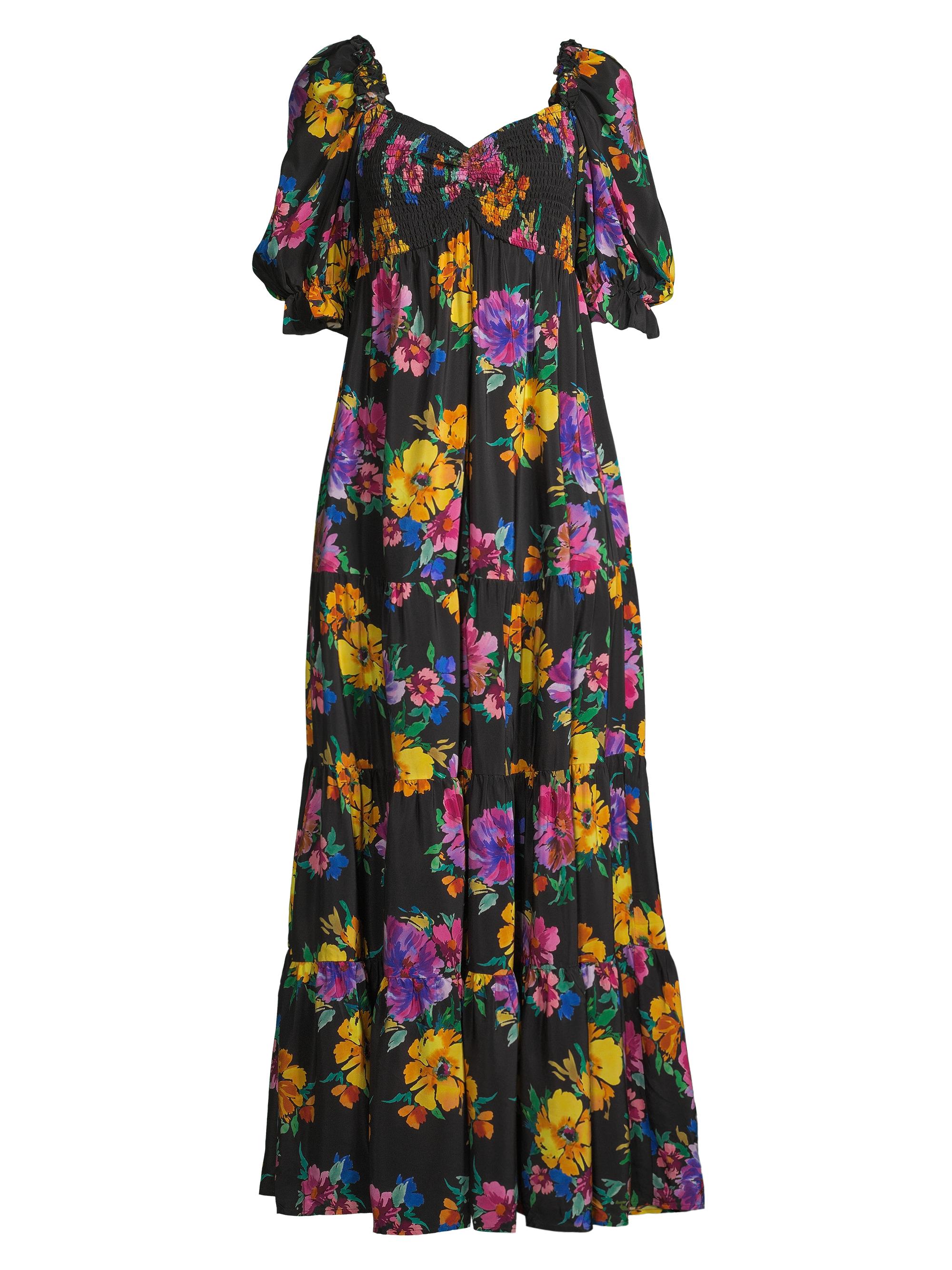 Johnny Was Women's Poppy Floral Silk Maxi Dress