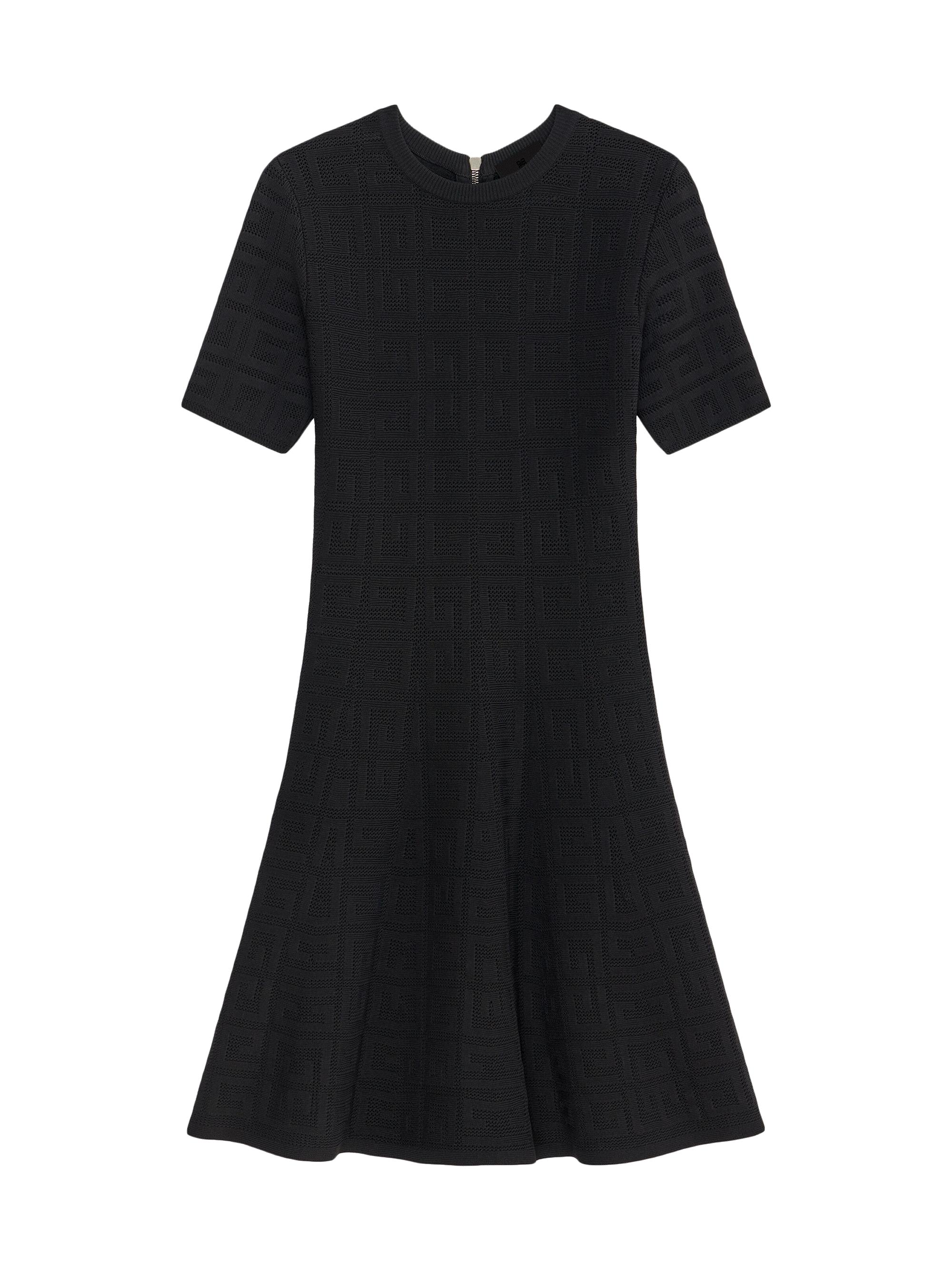 Givenchy Women's Dress In 4G Jacquard - Black