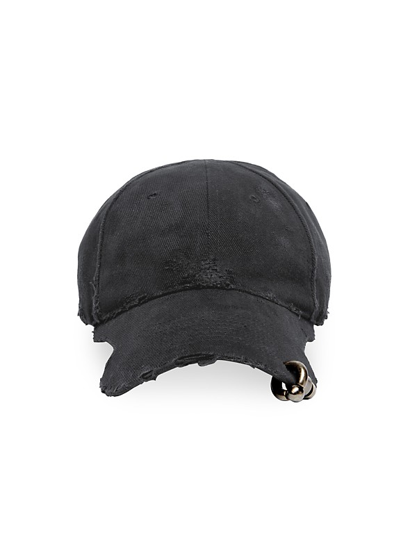 Shop Balenciaga Heavy Piercing Baseball Cap | Saks Fifth Avenue Shop Balenciaga Heavy Piercing Baseball Cap | Saks Fifth Avenue