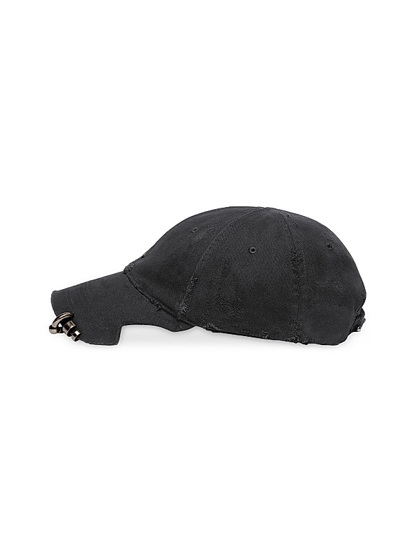 Shop Balenciaga Heavy Piercing Baseball Cap | Saks Fifth Avenue Shop Balenciaga Heavy Piercing Baseball Cap | Saks Fifth Avenue