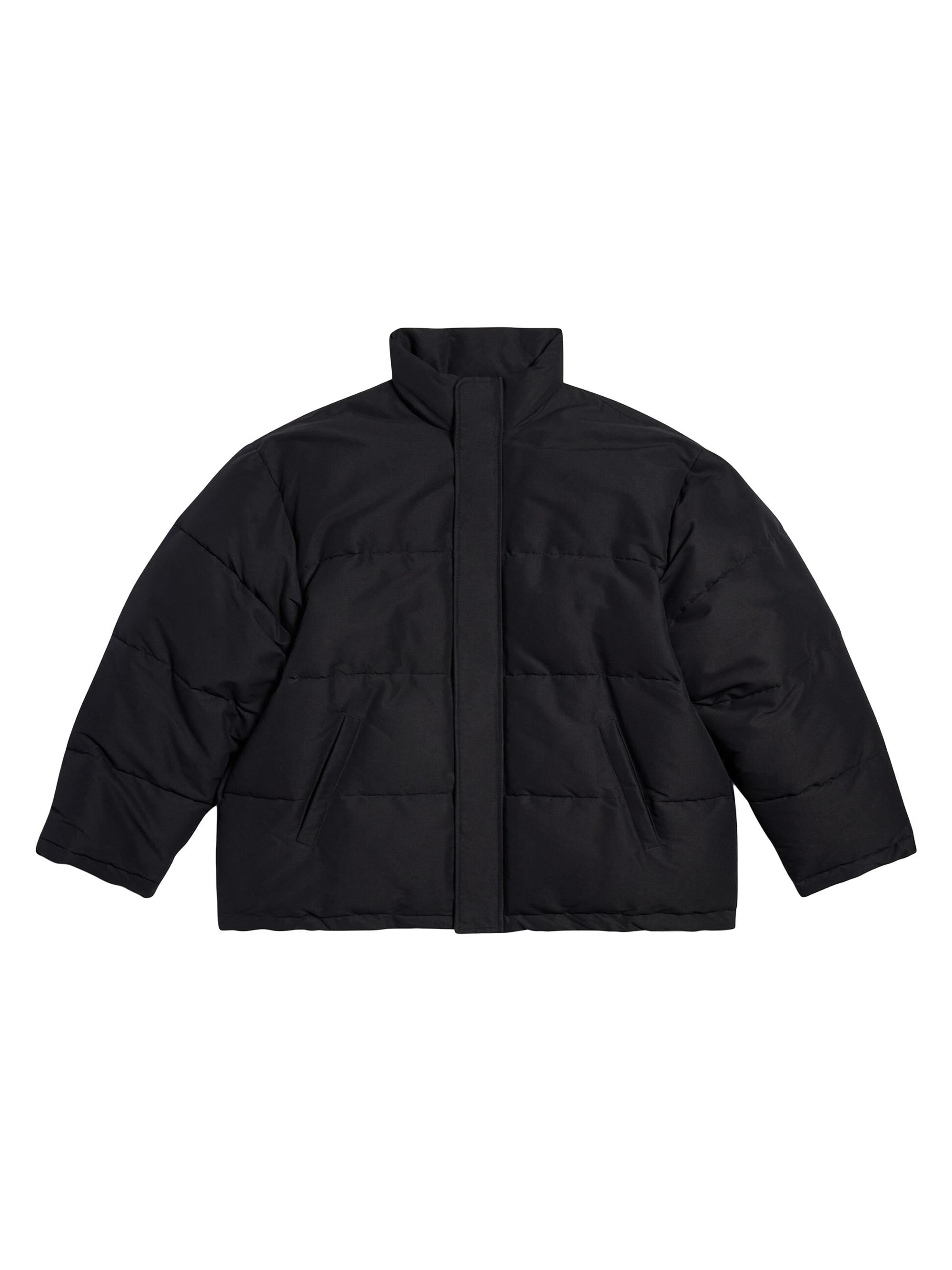 Balenciaga Men's Boxy Puffer Jacket - Black