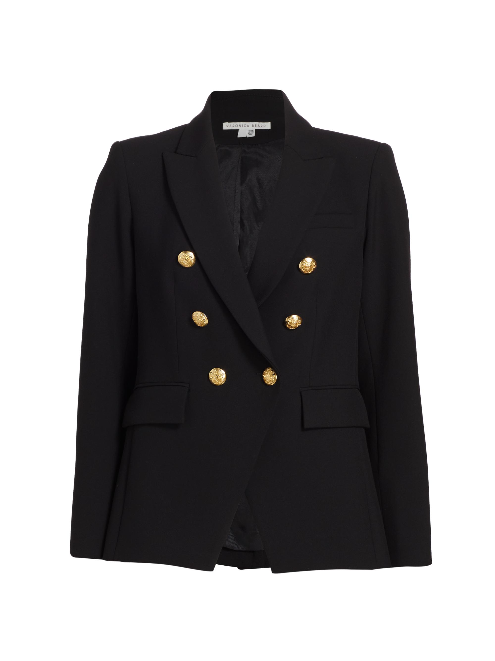 Veronica Beard Women's Miller Dickey Jacket - Black Gold | Thumbnail 8