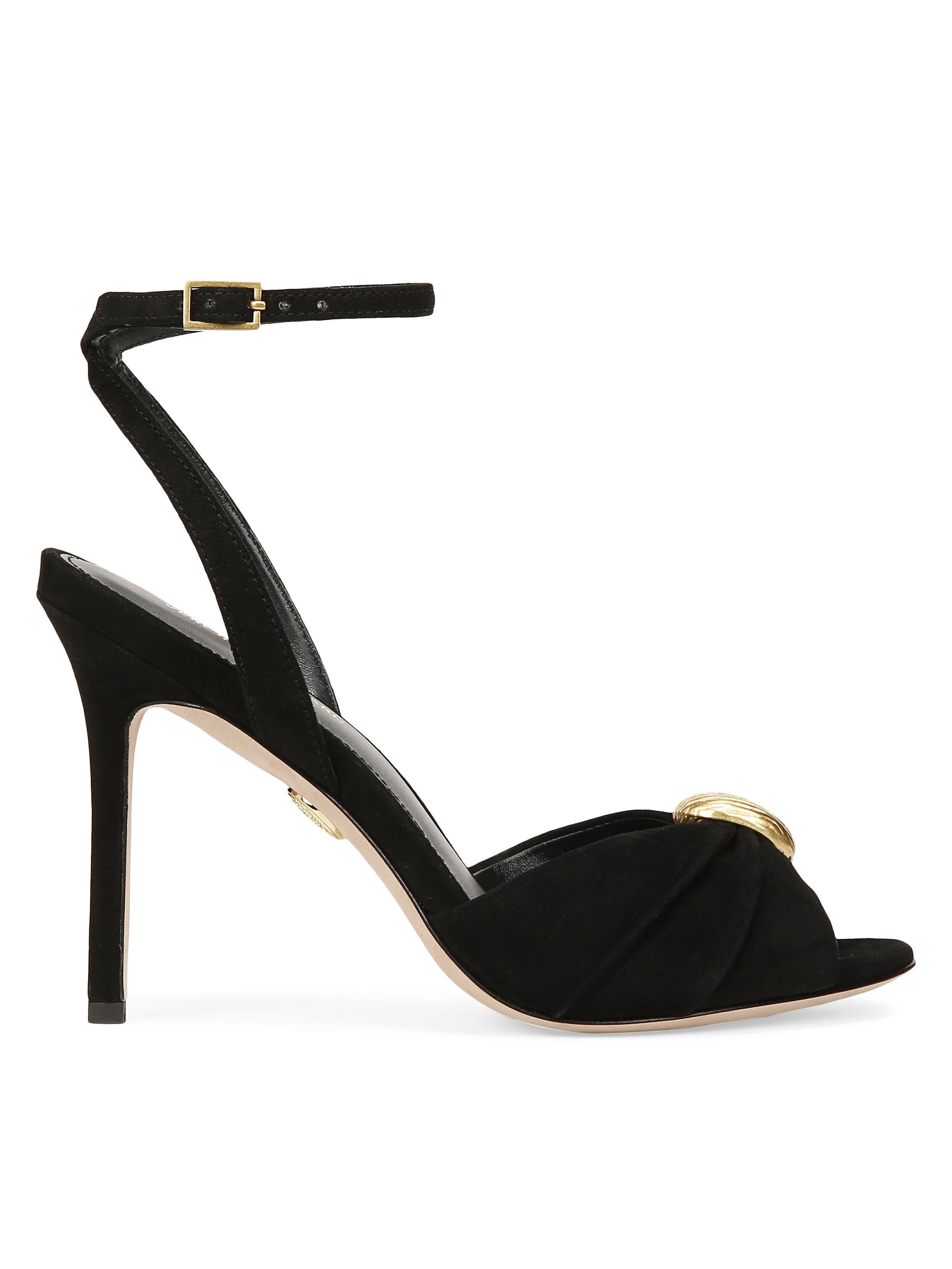 Veronica Beard Genevieve 95MM Leather Sandals | Saks Fifth Avenue