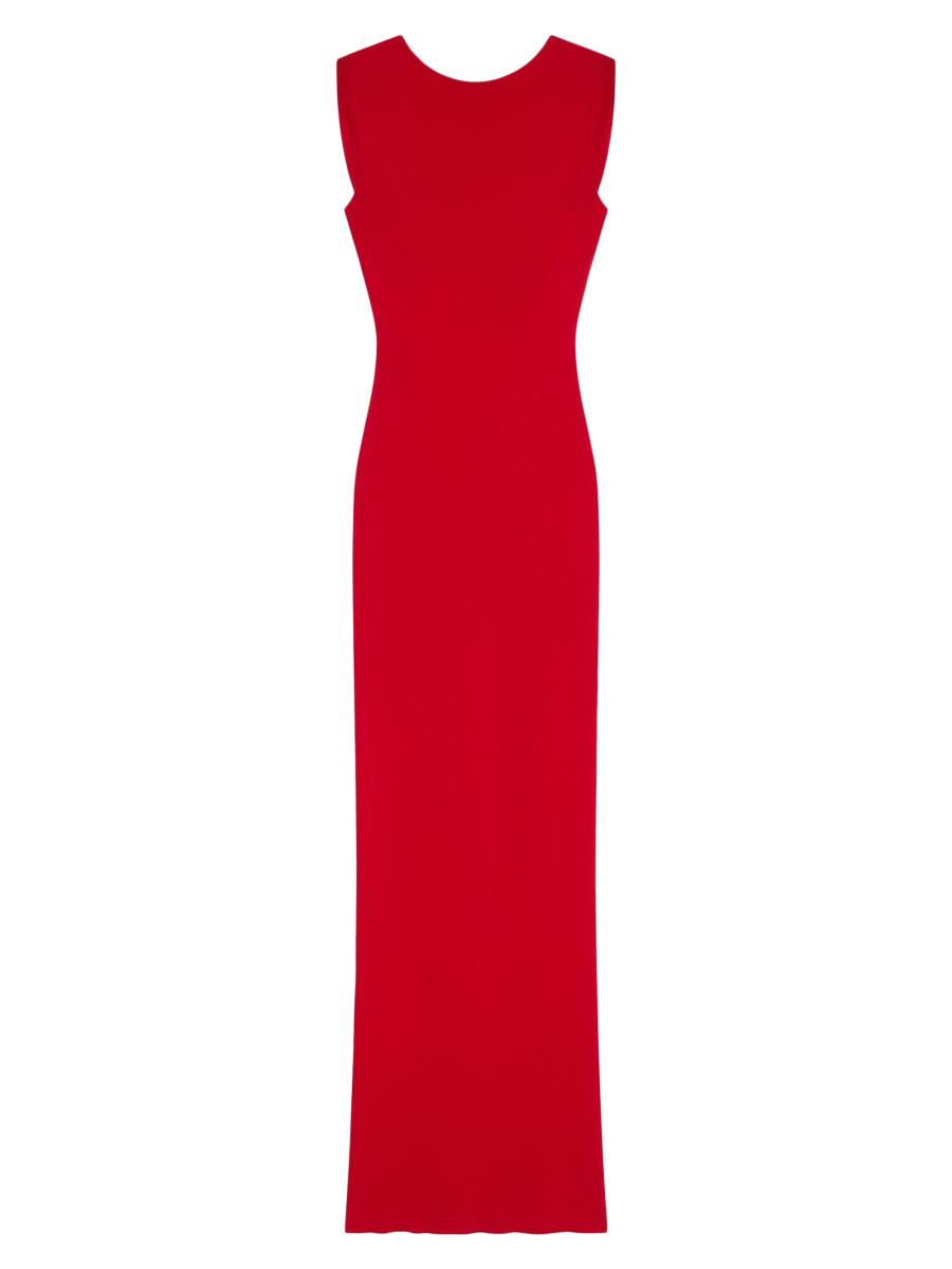 【関税＆送料込み】Givenchy Ribbed Dress GIVENCHY Embellished ribbed stretch-cotton midi dress | NET