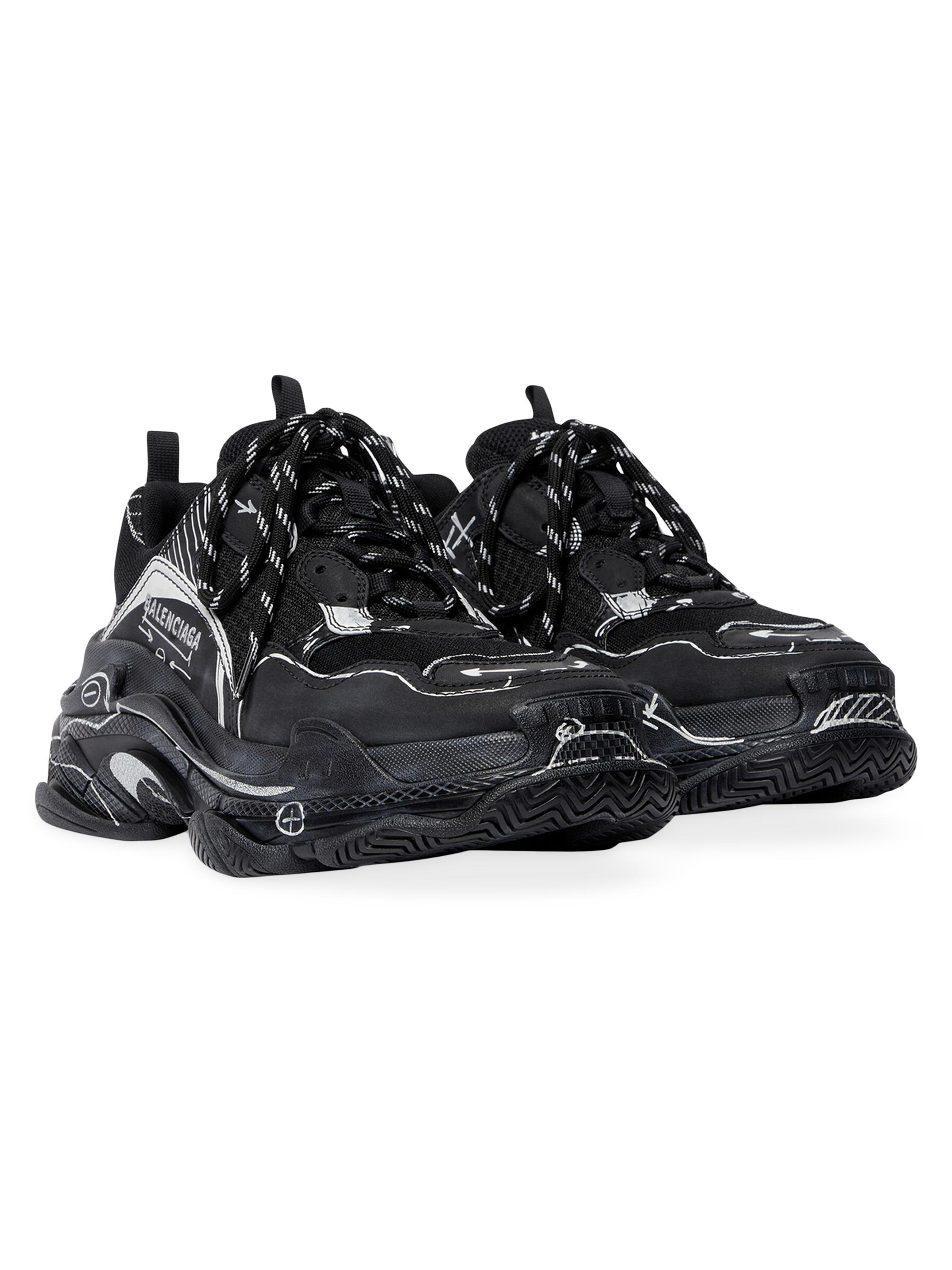 Shop Balenciaga Triple S Sketch Sneakers | Saks Fifth Avenue