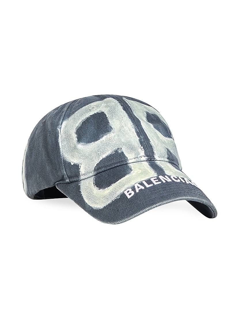 Shop Balenciaga BB Sprayed Cap | Saks Fifth Avenue Shop Balenciaga BB Sprayed Cap | Saks Fifth Avenue