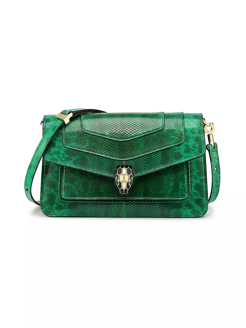 Bvlgari Serpenti Forever Top Handle Bag, Luxury, Bags & Wallets on