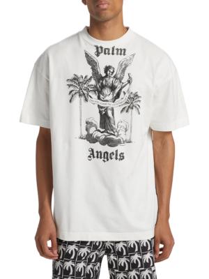 Palm Angels Black Graphic T-Shirt