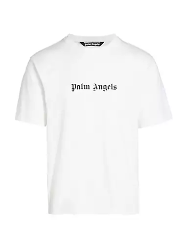 Palm Angels Classic Logo Print T-shirt Black Men's - Multiple - US