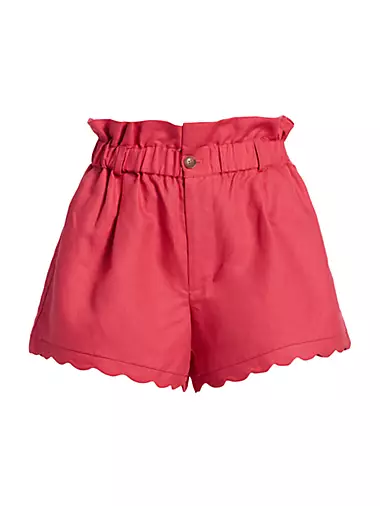  TERNEZ Shorts for Women Flare Hem Satin Shorts (Color : Baby  Pink, Size : Large) : Clothing, Shoes & Jewelry