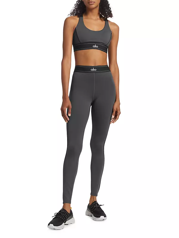 ALO YOGA AIRLIFT leggings in Anthracite XS, Women's Fashion, Activewear on  Carousell