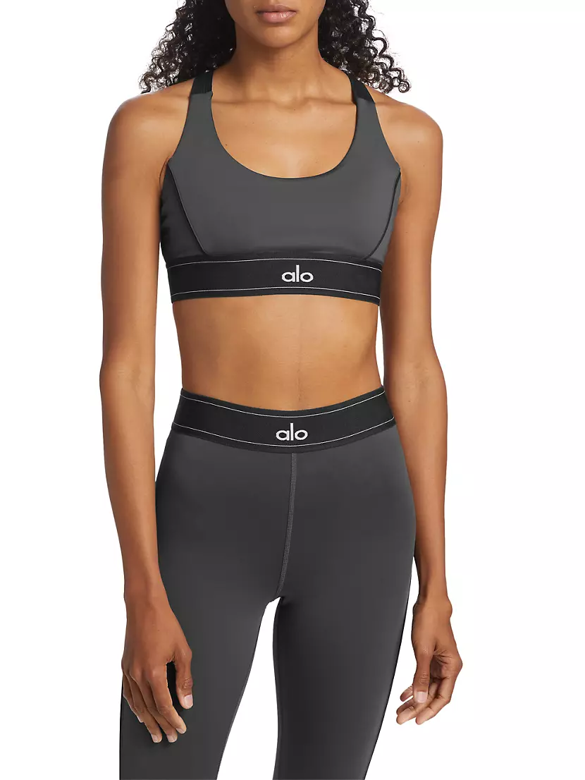 Alo Yoga Airlift Suit Up Bra XS! Gray - $50 - From Marisa