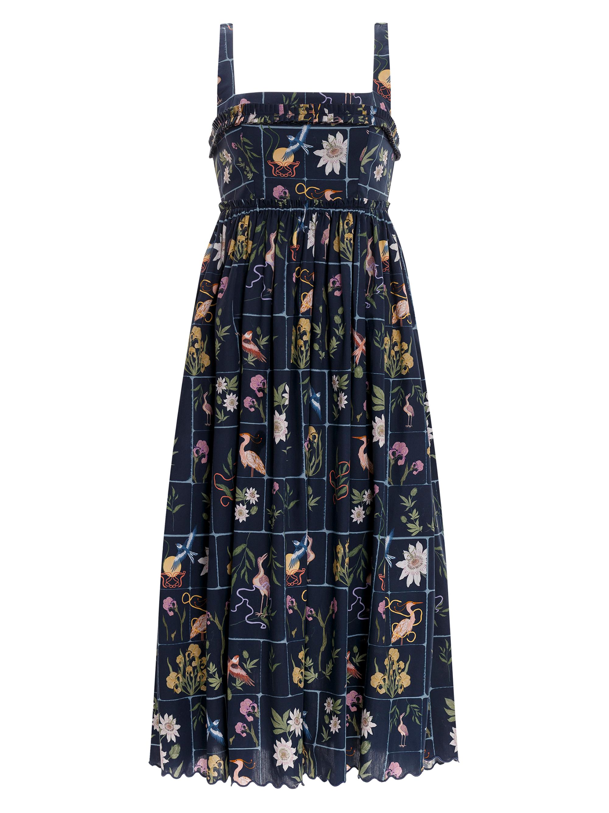 Agua by Agua Bendita Barbara Paraiso Botanical Midi-Dress | Saks Fifth  Avenue