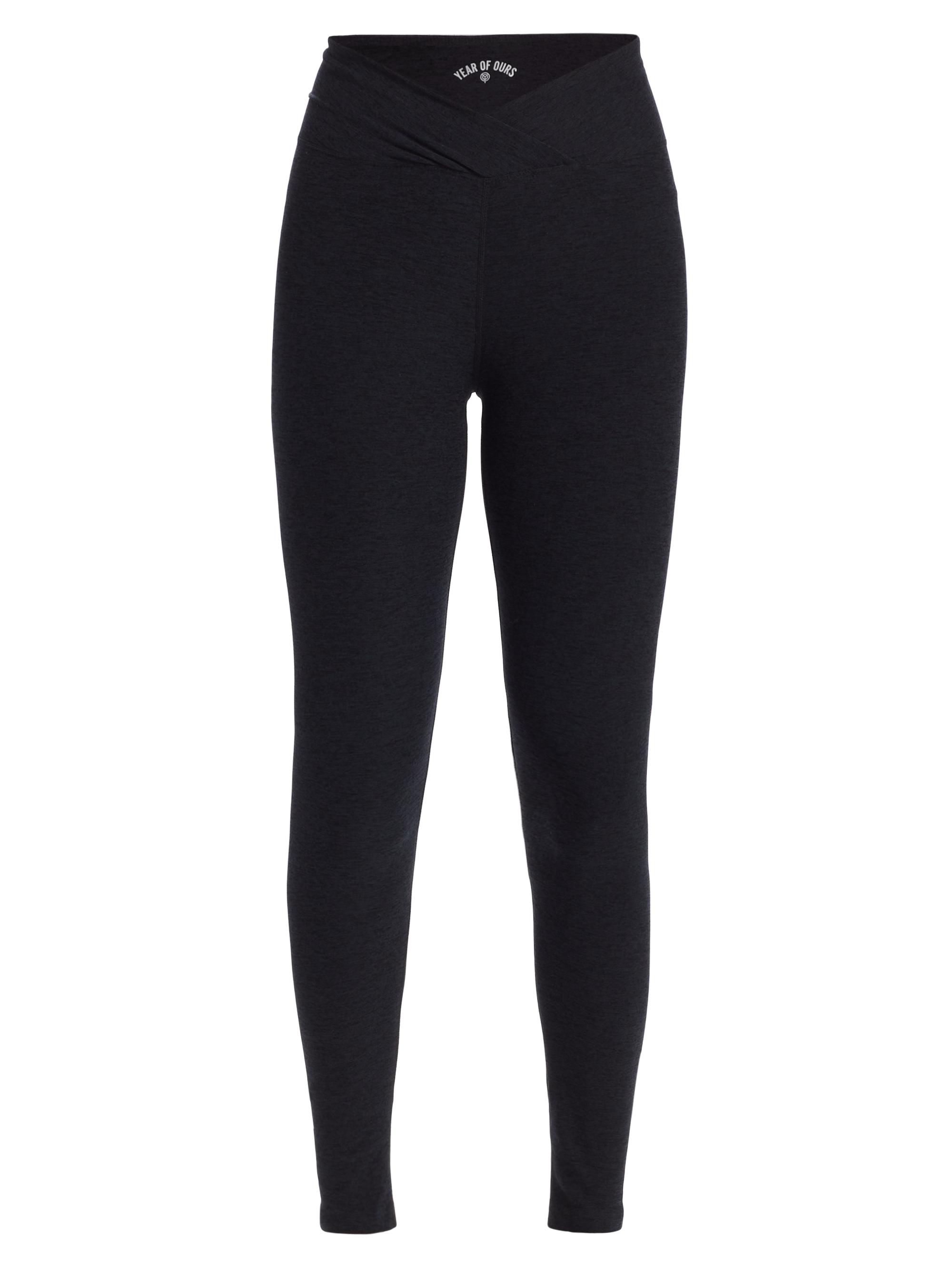 Year of Ours Women's Veronica Stretch Leggings - Heather Black