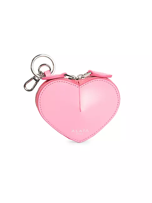 ALAÏA Le Coeur leather coin purse