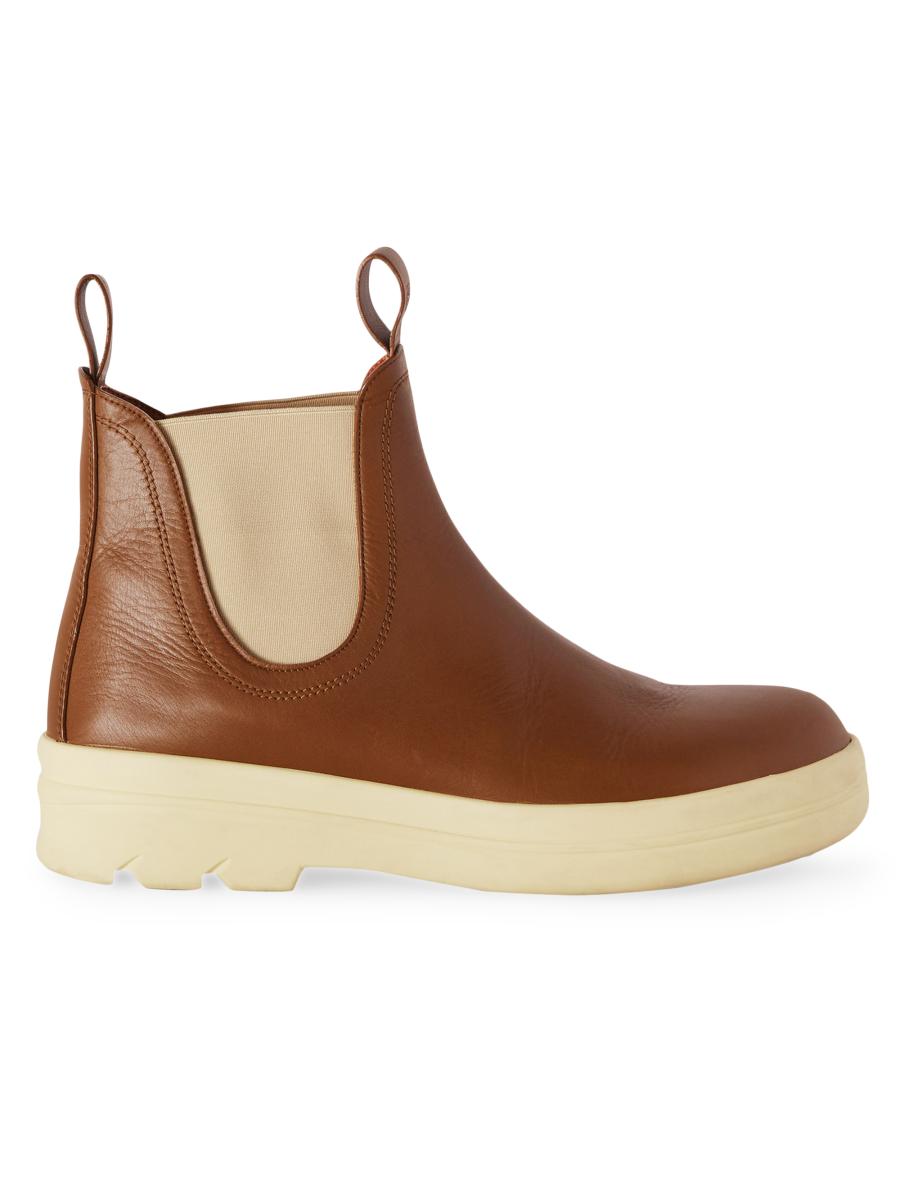 Loro Piana Lakeside Leather Chelsea Boots | Saks Fifth Avenue
