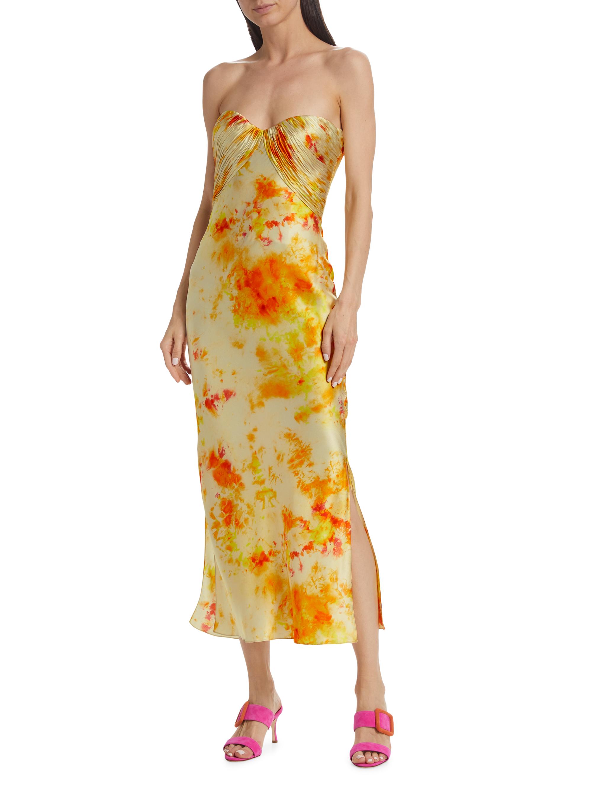 open lace back dress Alejandra Alonso Rojas Anna Gown in Red 2