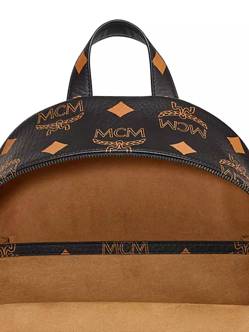 MCM Stark Medium Backpack Care Card Authentic + Dust Bag