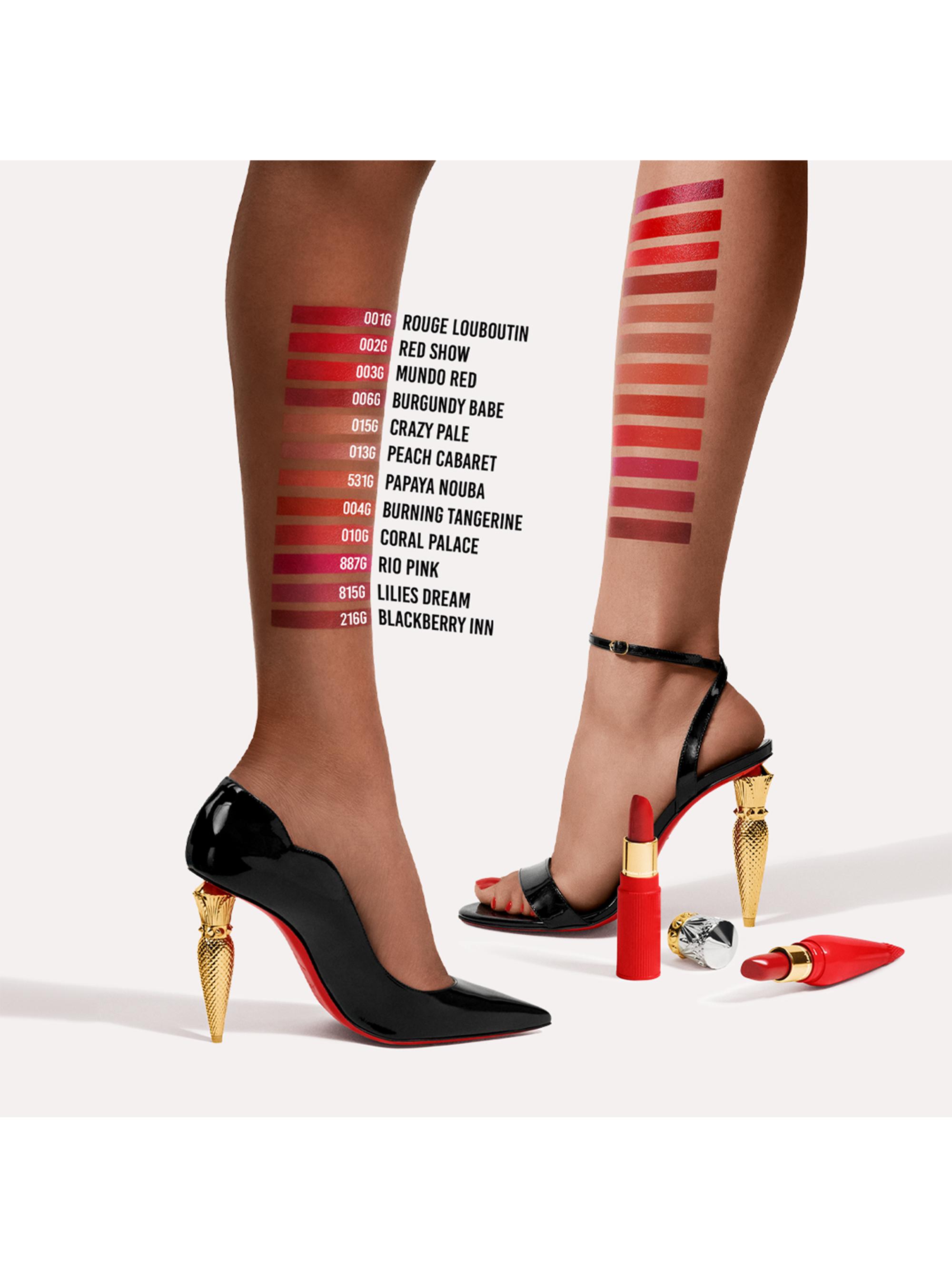 Christian Louboutin Women's Rouge Louboutin Sooooo. Glow On The Go Lipstick - Burning Tangerine 004G | Thumbnail 6