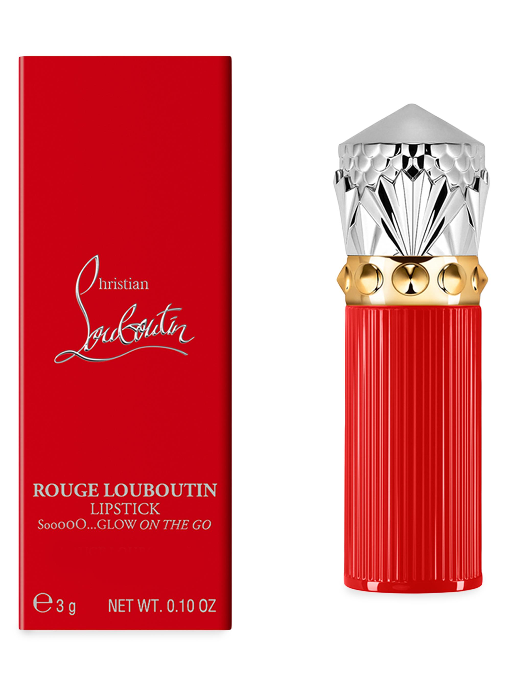Christian Louboutin Women's Rouge Louboutin Sooooo. Glow On The Go Lipstick - Burning Tangerine 004G | Thumbnail 7