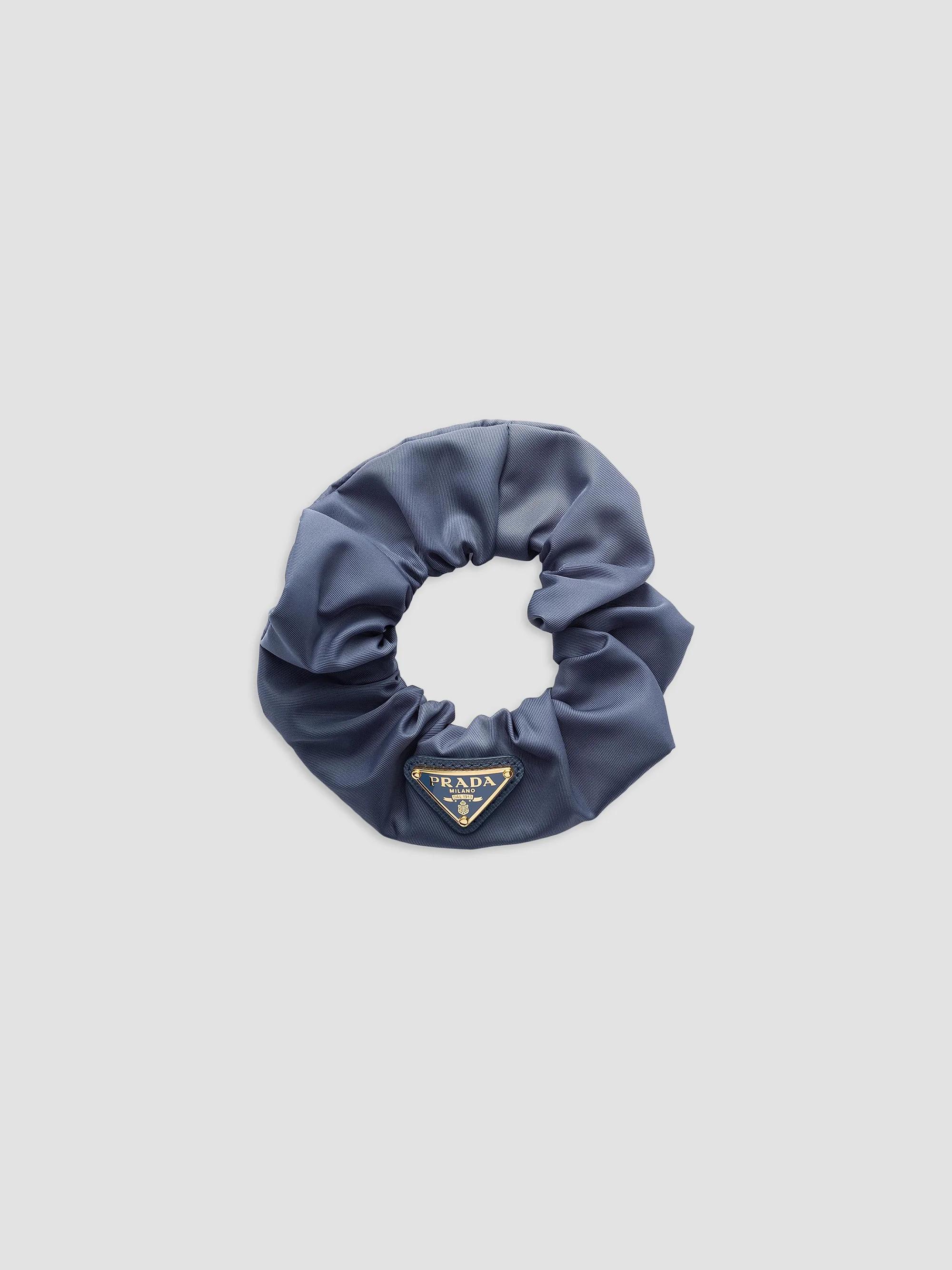 Prada Women's Re-Nylon Scrunchie - Blue